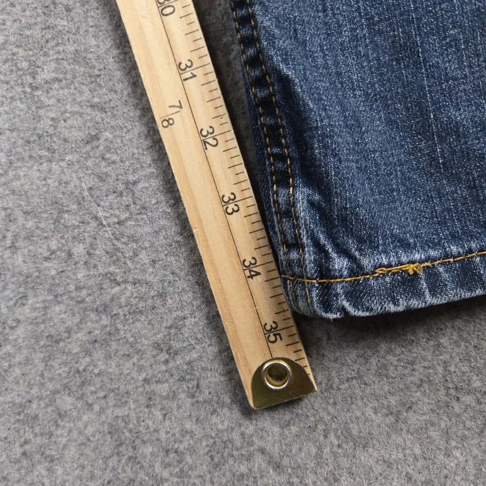 Levis 569 Jeans Mens 36x36 Blue Loose Straight Leg Denim Skater Workwear Utility